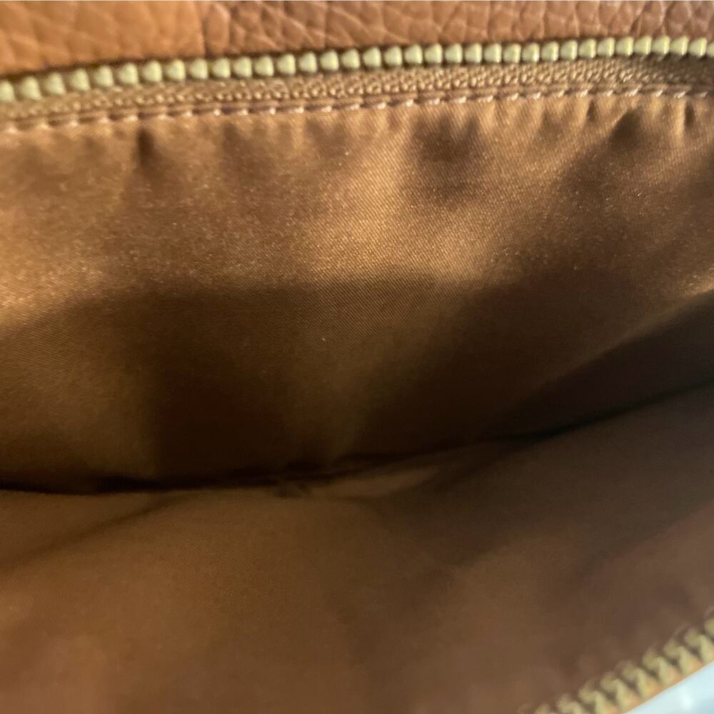 Fossil Karli Crossbody Cognac/Brown 100% Leather - Picture 6 of 7